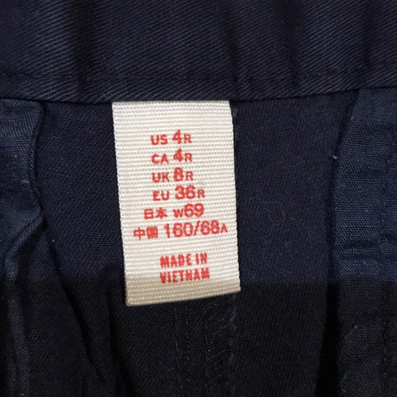 Navy Blue GAP Khakis - Picture 3 of 5